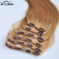 8A Brazilian Remy pelo virginal sin procesar Extensiones de pelo del clip 200G Candy Curl pelo humano que teje